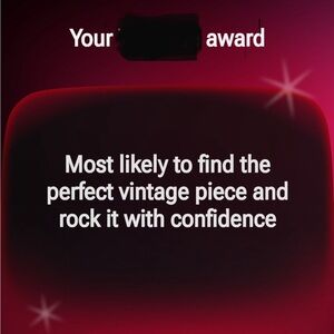 Vintage pieces coming soon